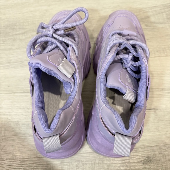Chunky Women's Triple S Sneakers in Lilac Purple Size 9 - Picture 9 of 17